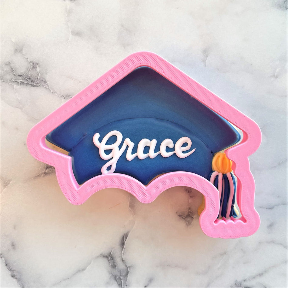 Cap with Tassel Cookie Cutter