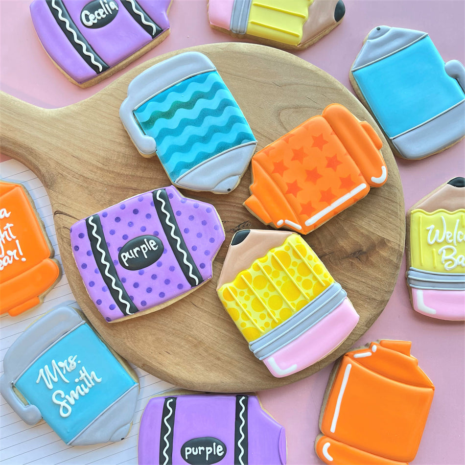 Chubby XL School Tools Cookie Cutter Set