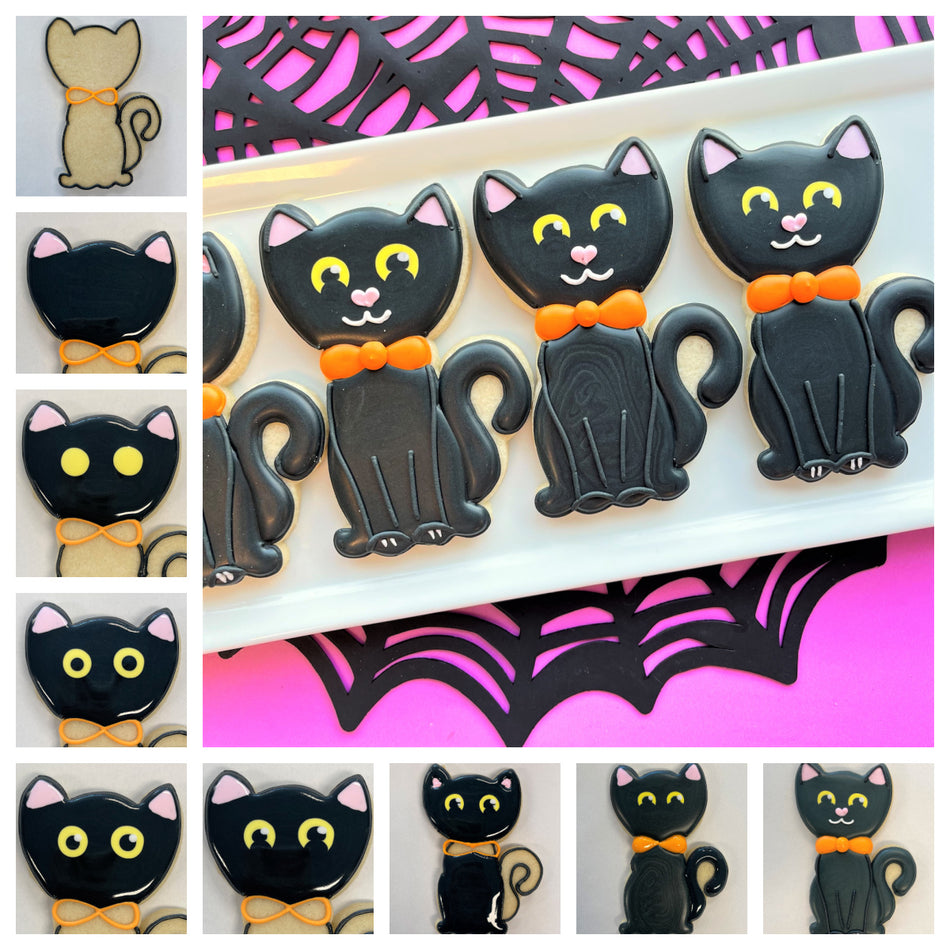 Classic Black Cat Cookie Cutter