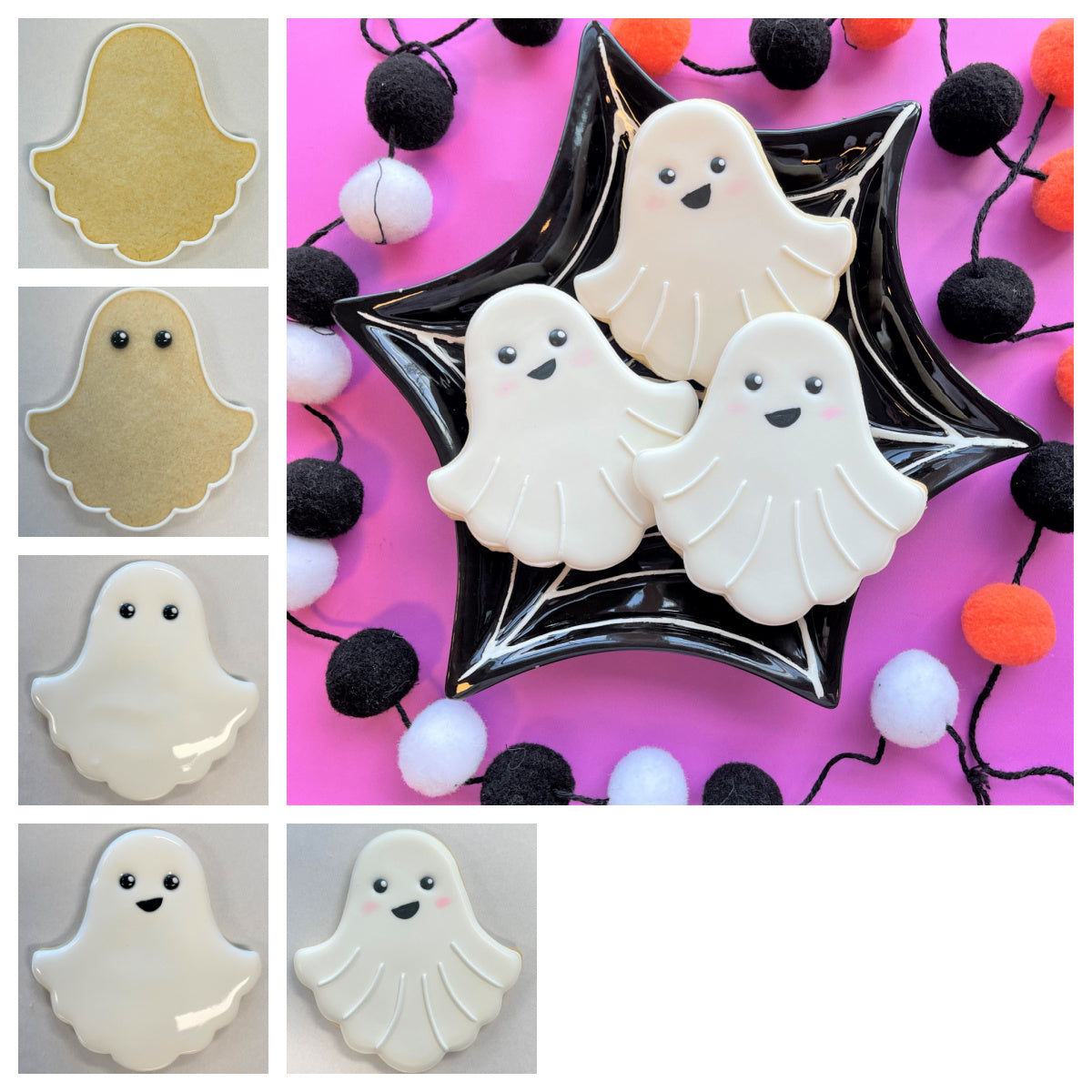 Classic Ghost Cookie Cutter