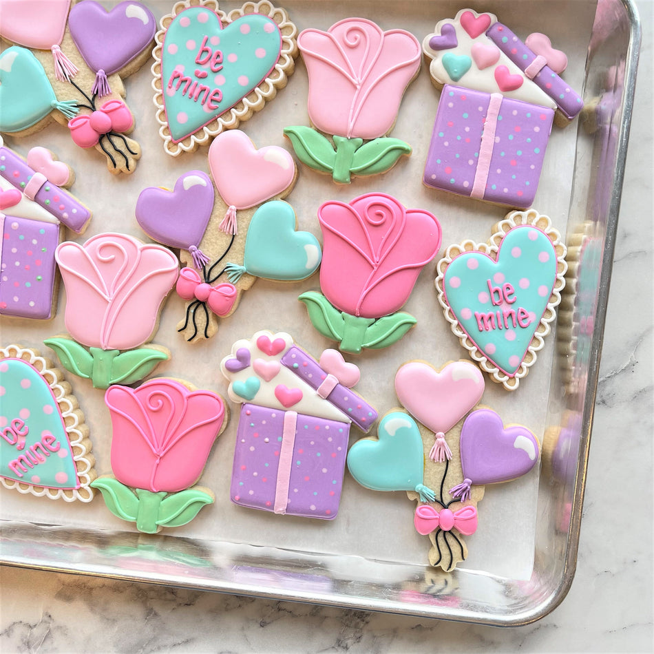 Wonky Lace Heart Cookie Cutter