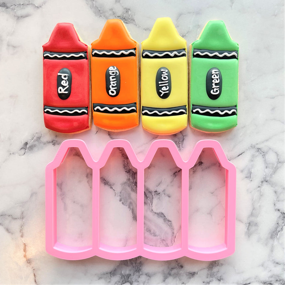 Crayon 4-in-1 Multi-Cookie Cutter