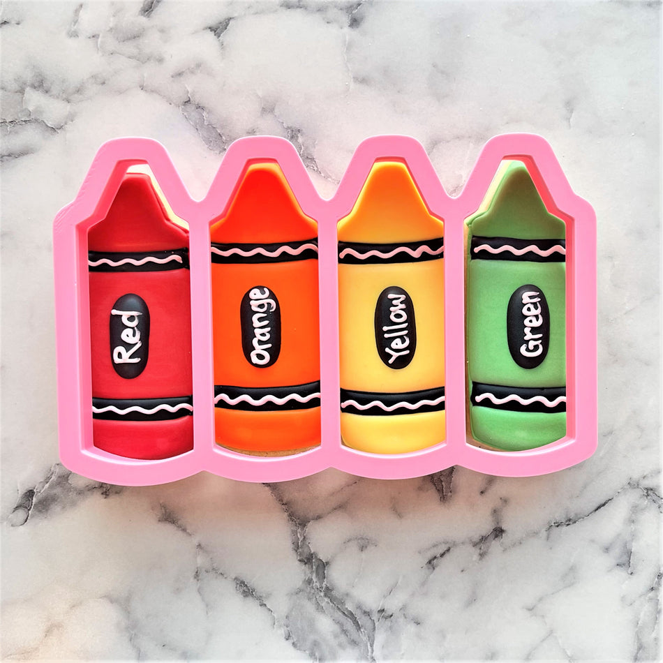 Crayon 4-in-1 Multi-Cookie Cutter