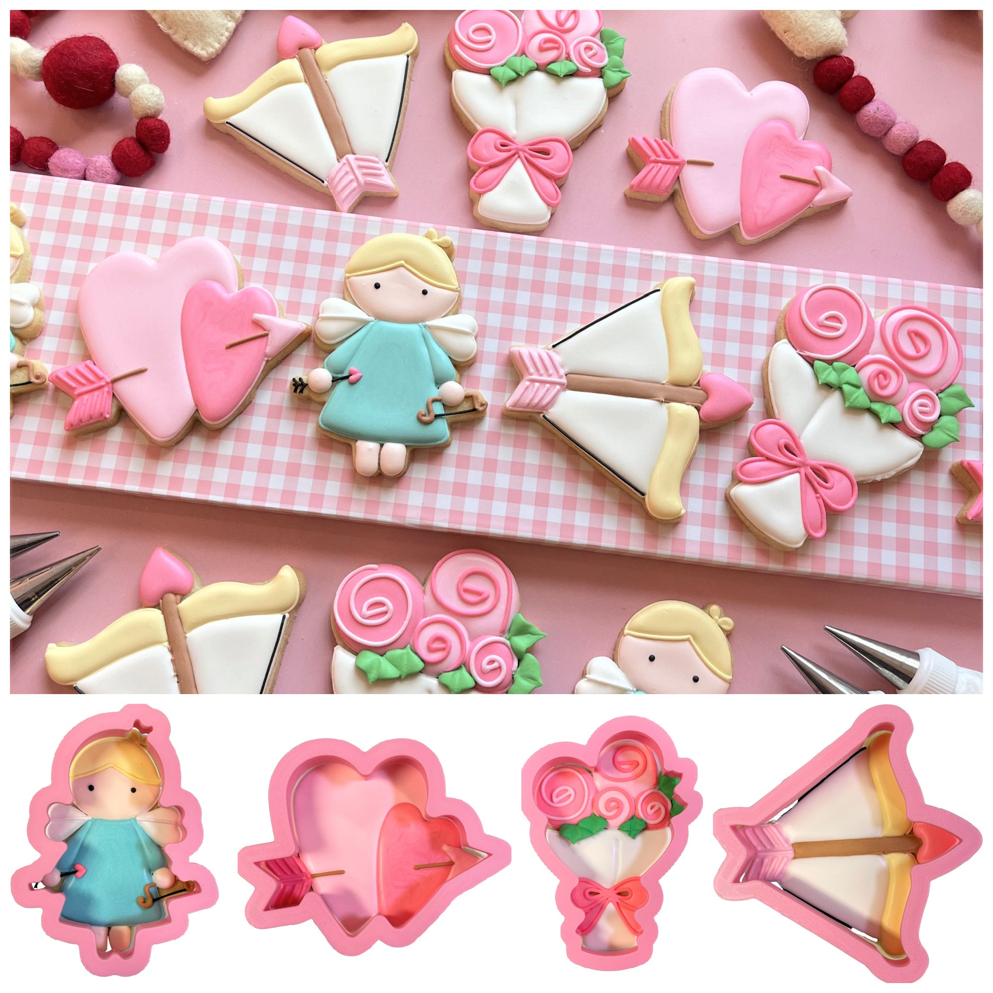 Cupid Love Cookie Cutter BUNDLE (Regular Size)