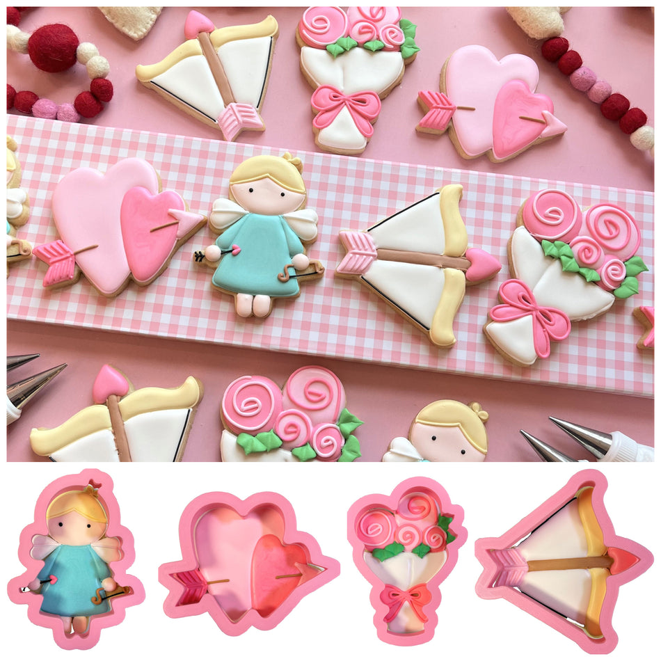 Cupid Love Cookie Cutter BUNDLE (Regular Size)