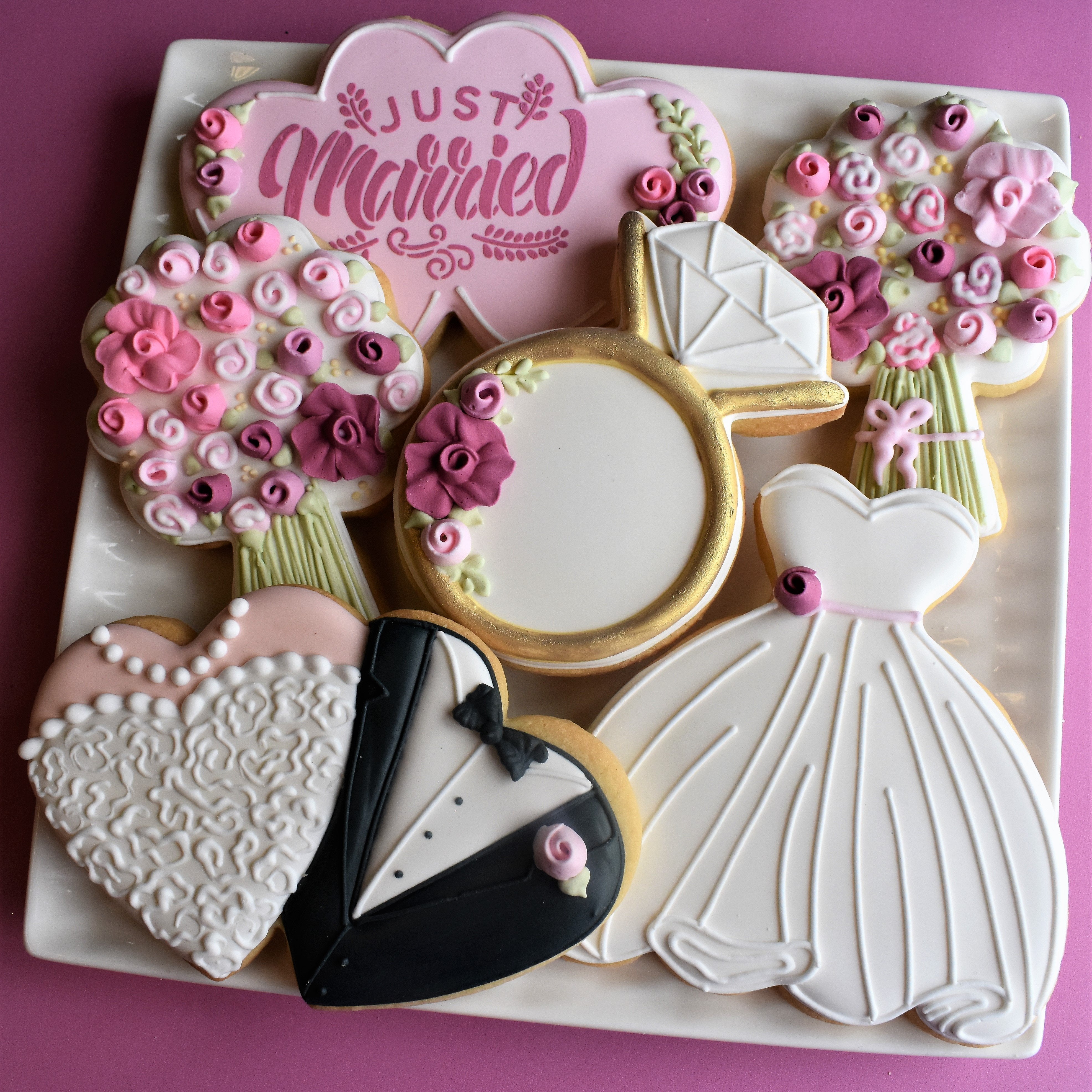 Wedding Cookie Decorating KIT Wedding Cookie Decorating KIT