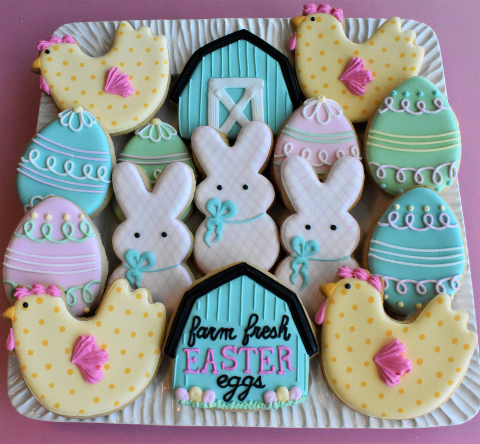 Farmhouse Easter Cookie Cutter Set
