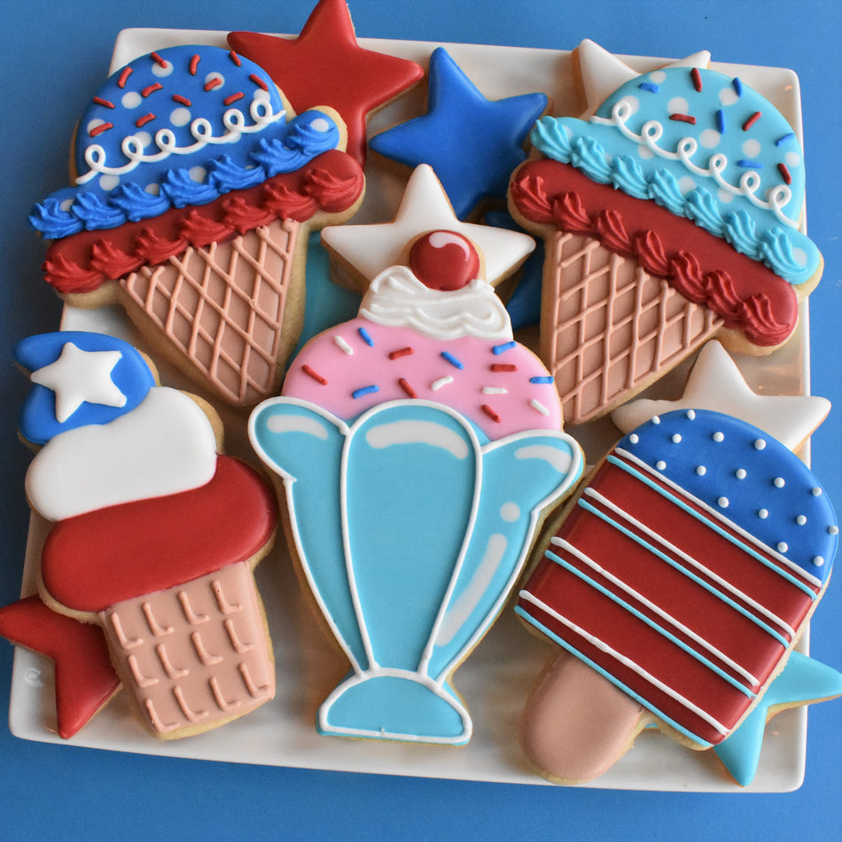 Sundae/Mermaid Cookie Cutter by The Flour Box