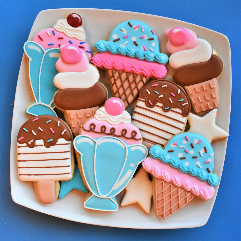 Sundae/Mermaid Cookie Cutter by The Flour Box