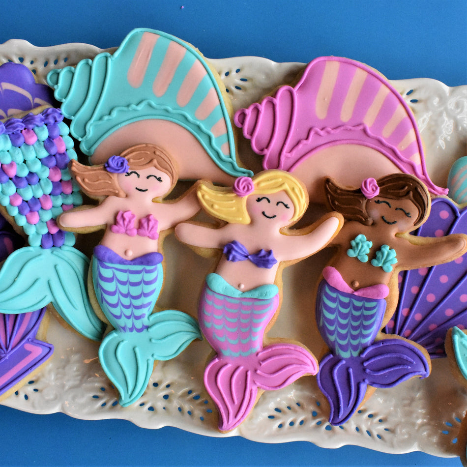 Mermaid Cookie Cutter ONLY BUNDLE