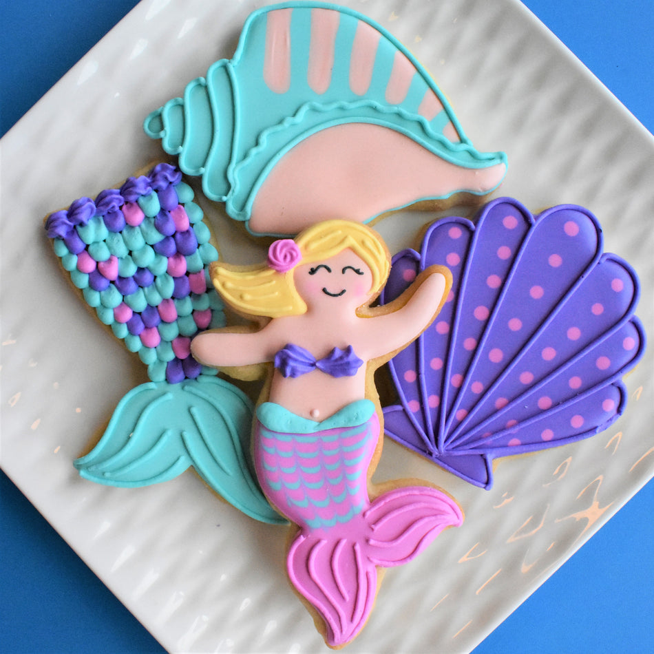 Mermaid Cookie Cutter ONLY BUNDLE
