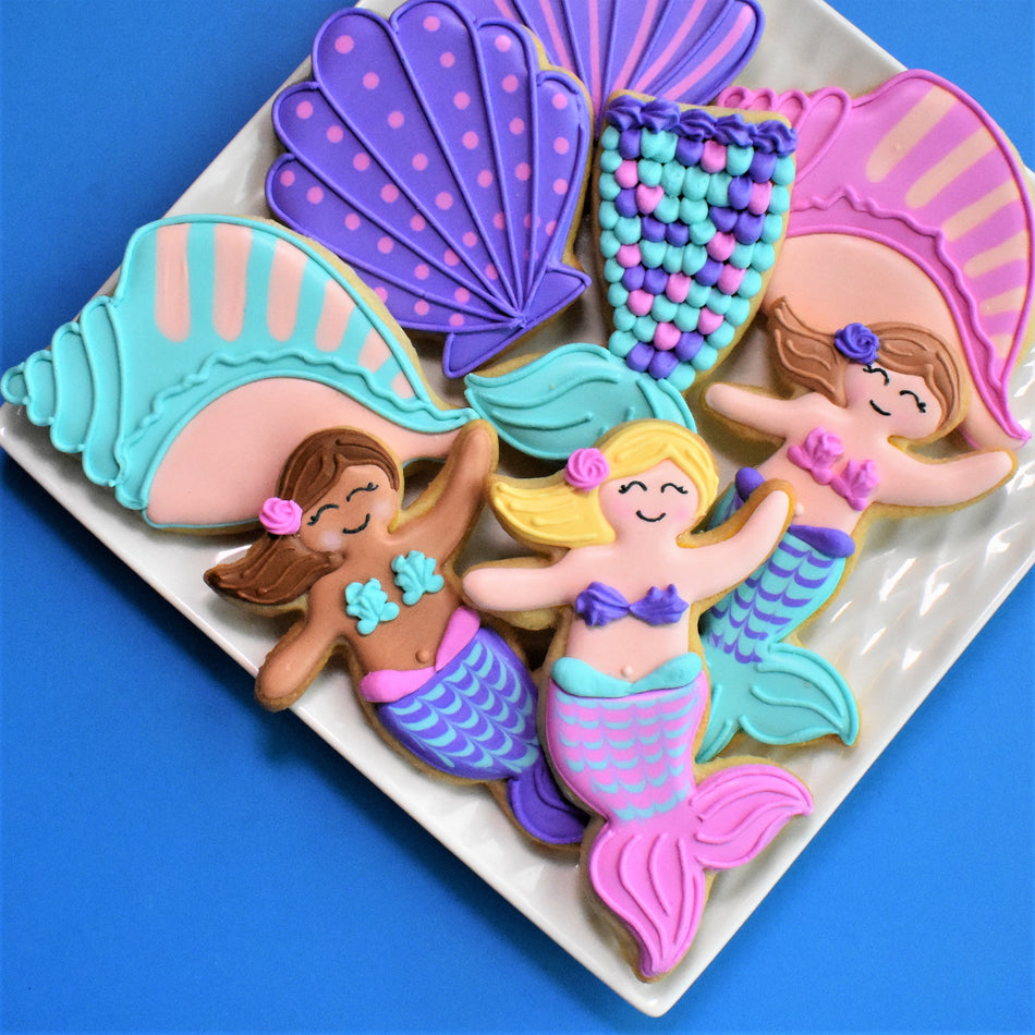 Mermaid Cookie Cutter ONLY BUNDLE