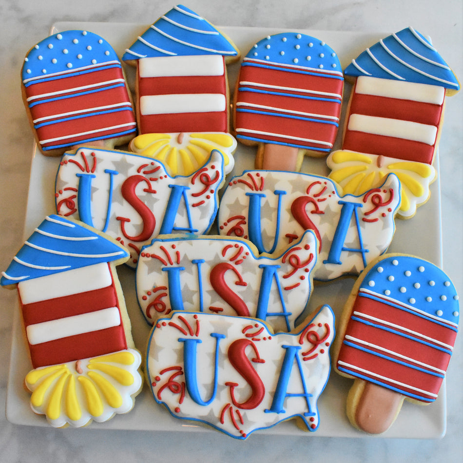 Red, White, & Boom! Cookie Cutter Set