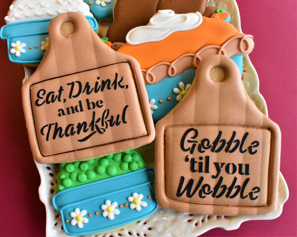 Cutting/Bread Board Cookie Cutter