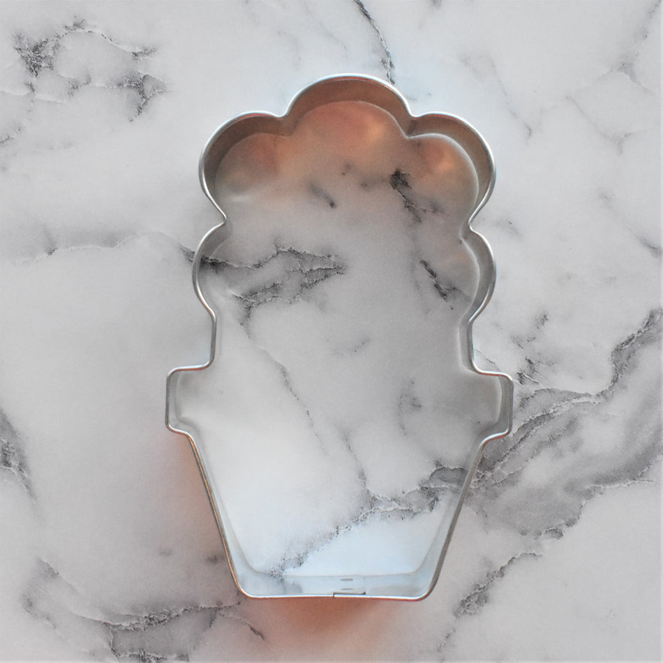 Flower in Pot Cookie Cutter by The Flour Box