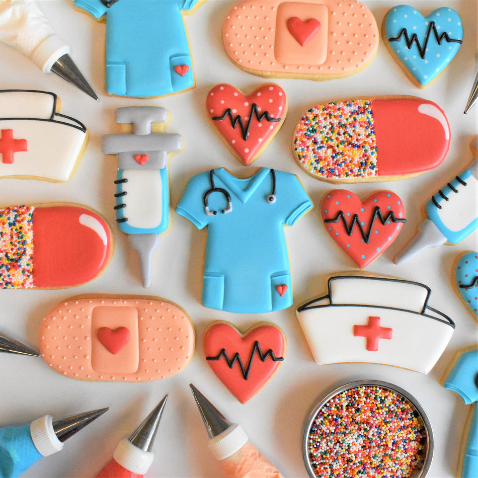 Nurse Cookie Cutter Set