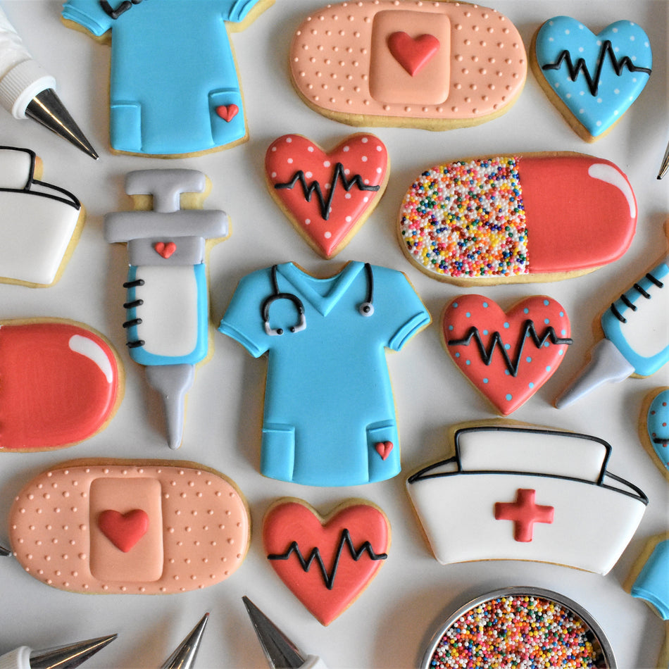 Nurse Cookie Decorating Kit