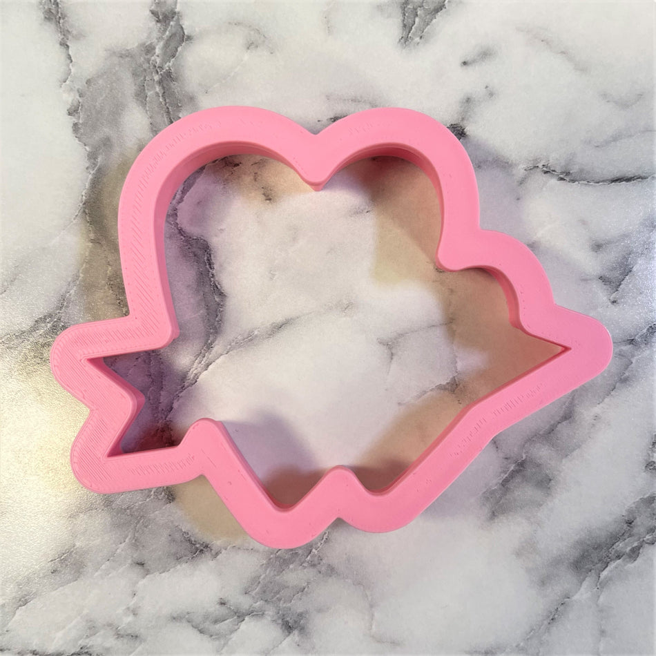 Double Heart with Arrow Cookie Cutter