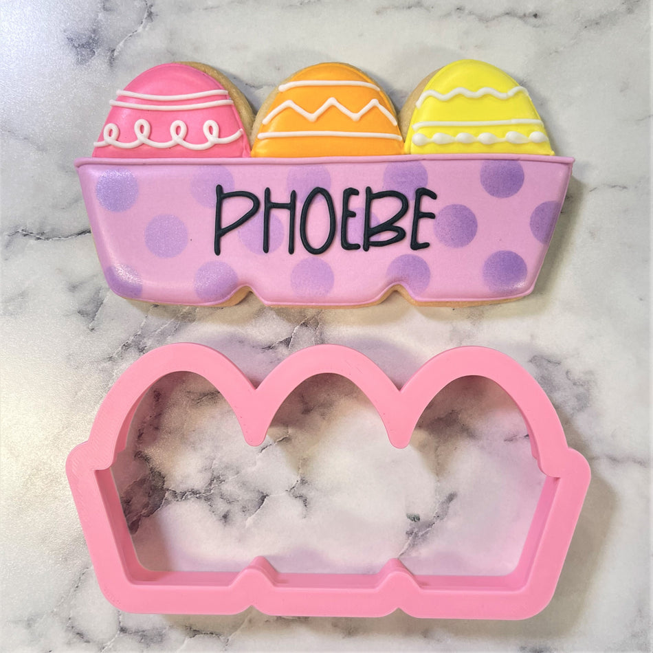 Egg Carton Cookie Cutter