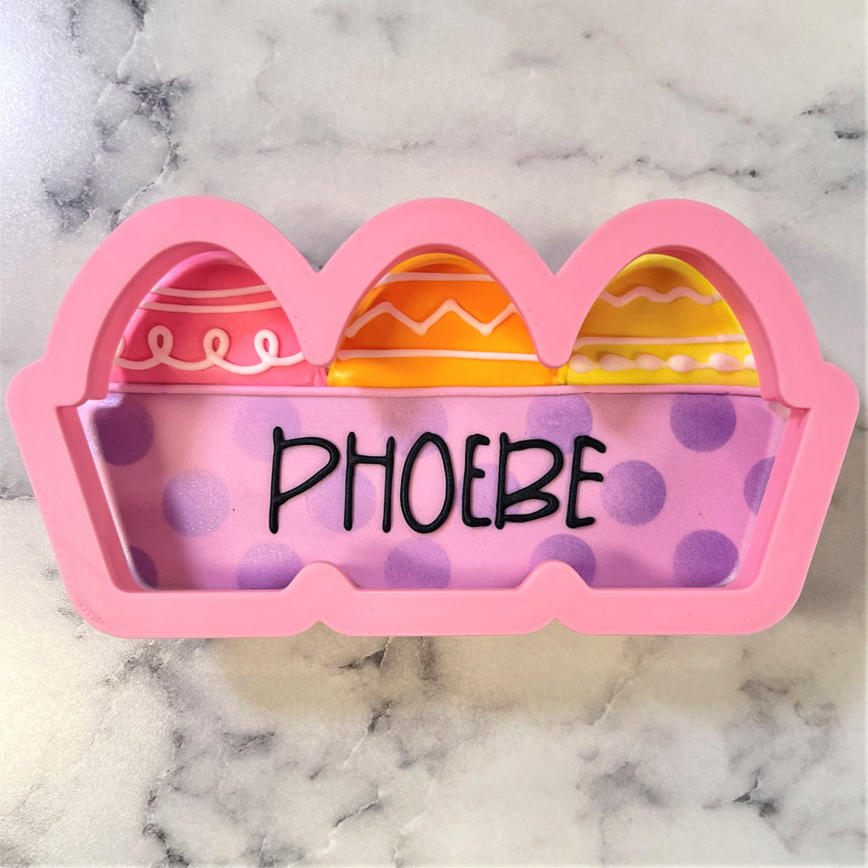 Egg Carton Cookie Cutter