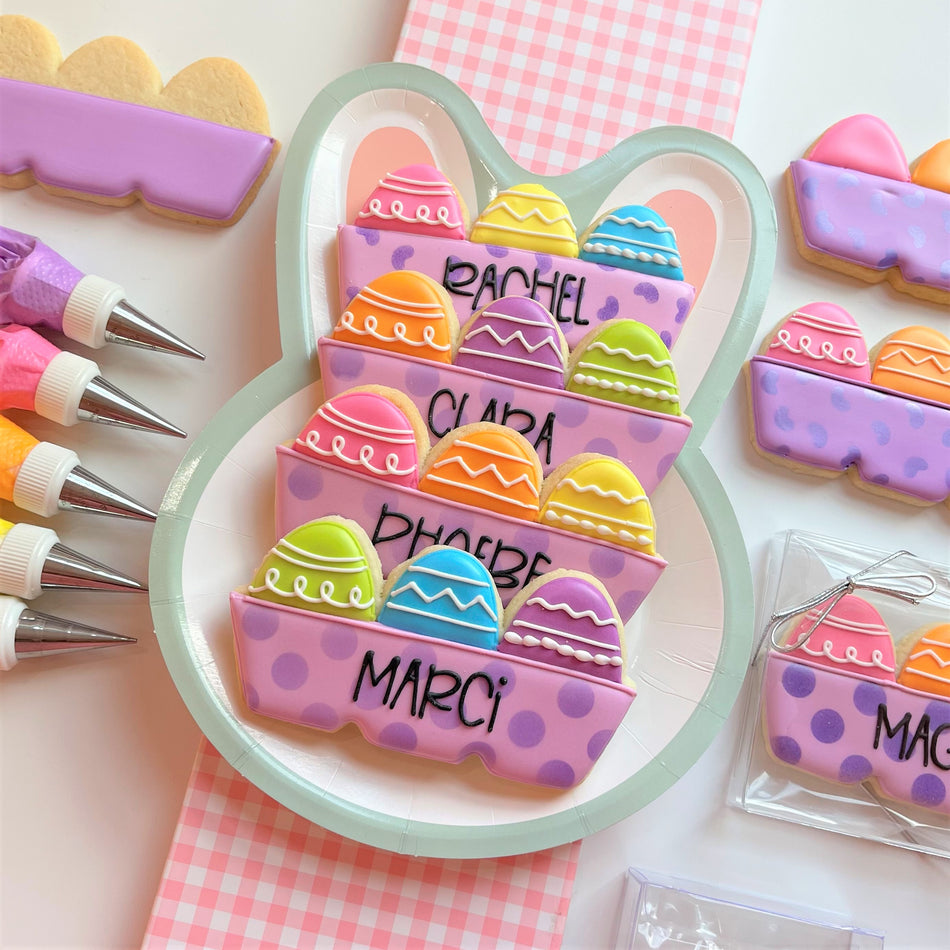 Egg Carton Cookie Cutter