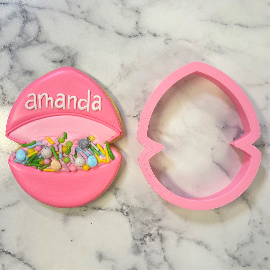 Easter Egg with Candy Cookie Cutter