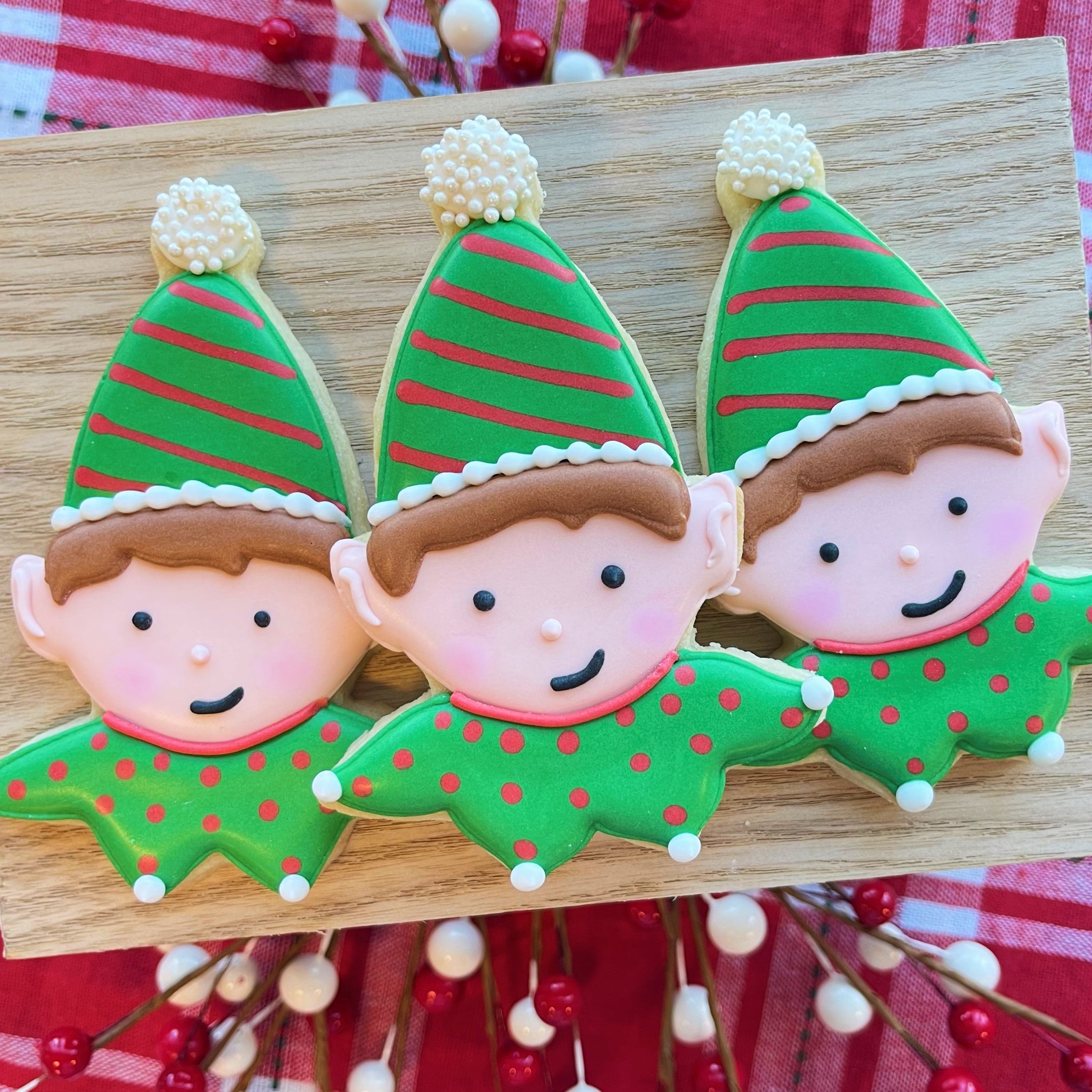 Elf Face New Cookie Cutter – The Flour Box