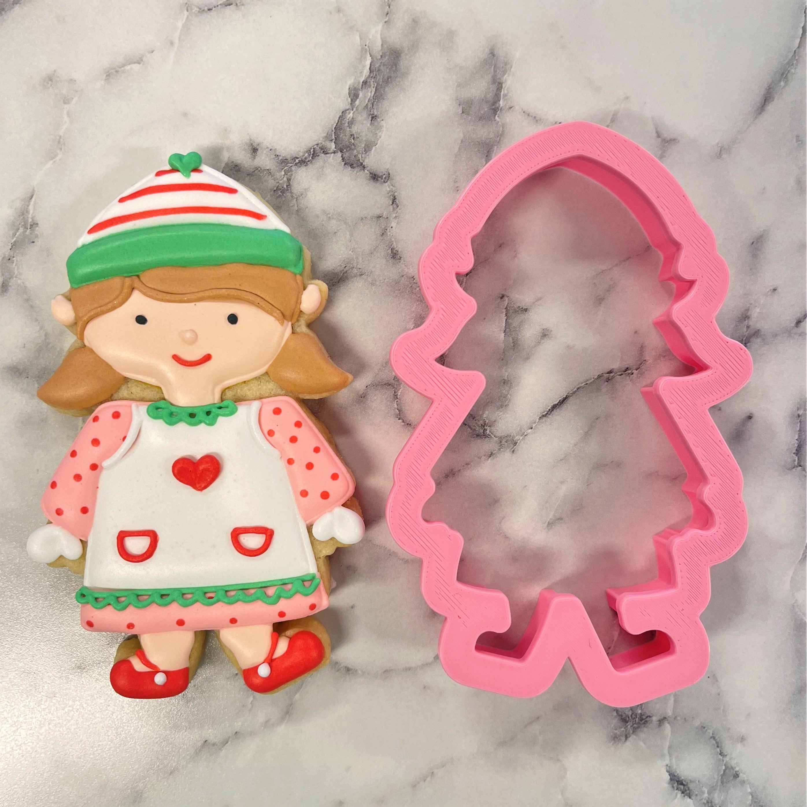 Elf Girl Cookie Cutter
