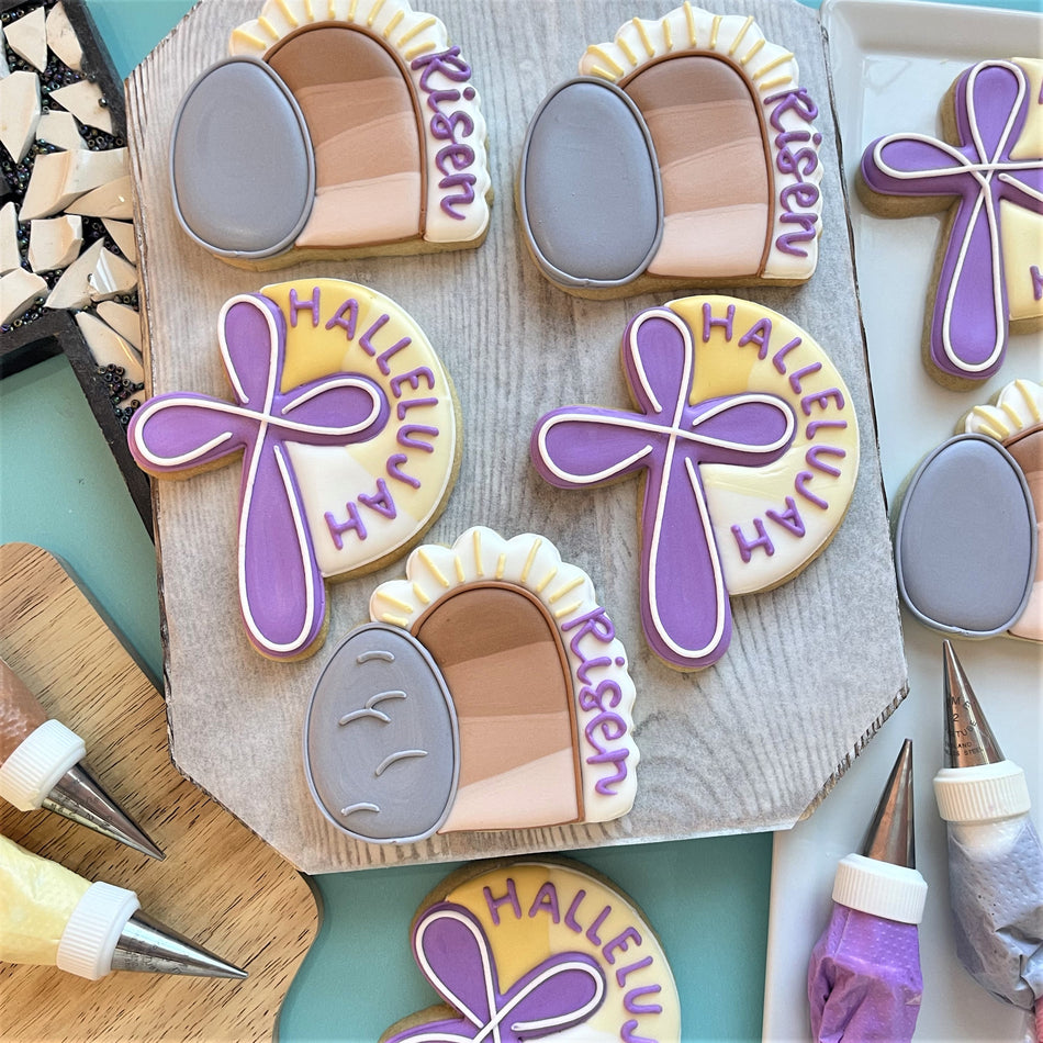 Hallelujah Cross Cookie Cutter