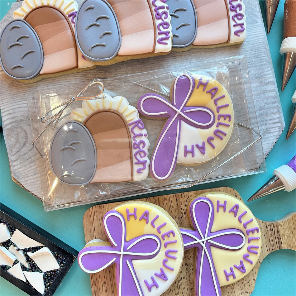 Hallelujah Cross Cookie Cutter