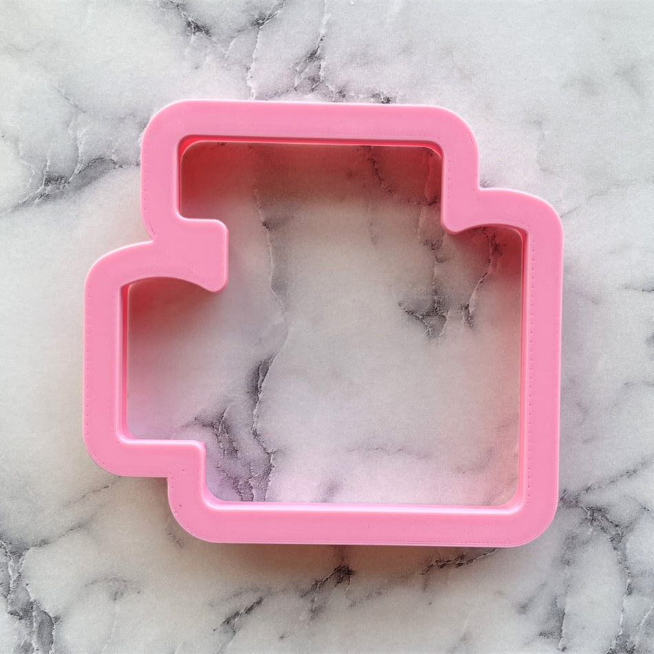 Fab-BOO-lous Plaque Cookie Cutter with Stencil