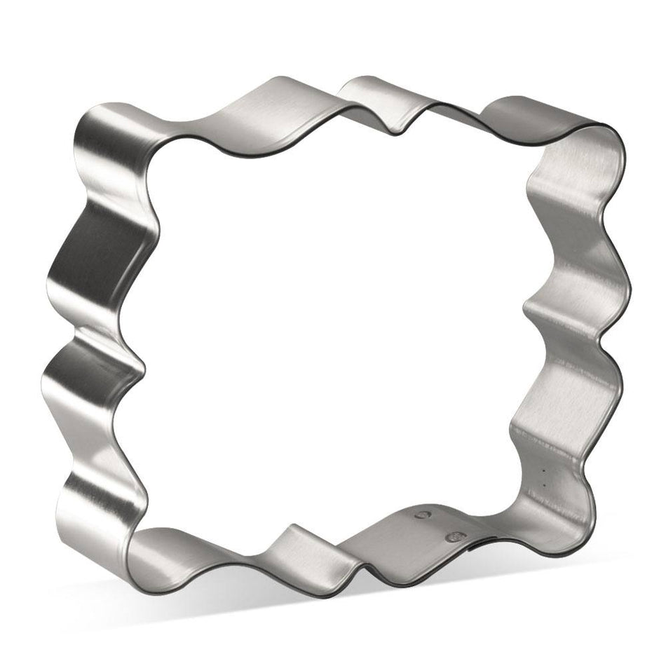 Rectangle Fancy Plaque Cookie Cutter