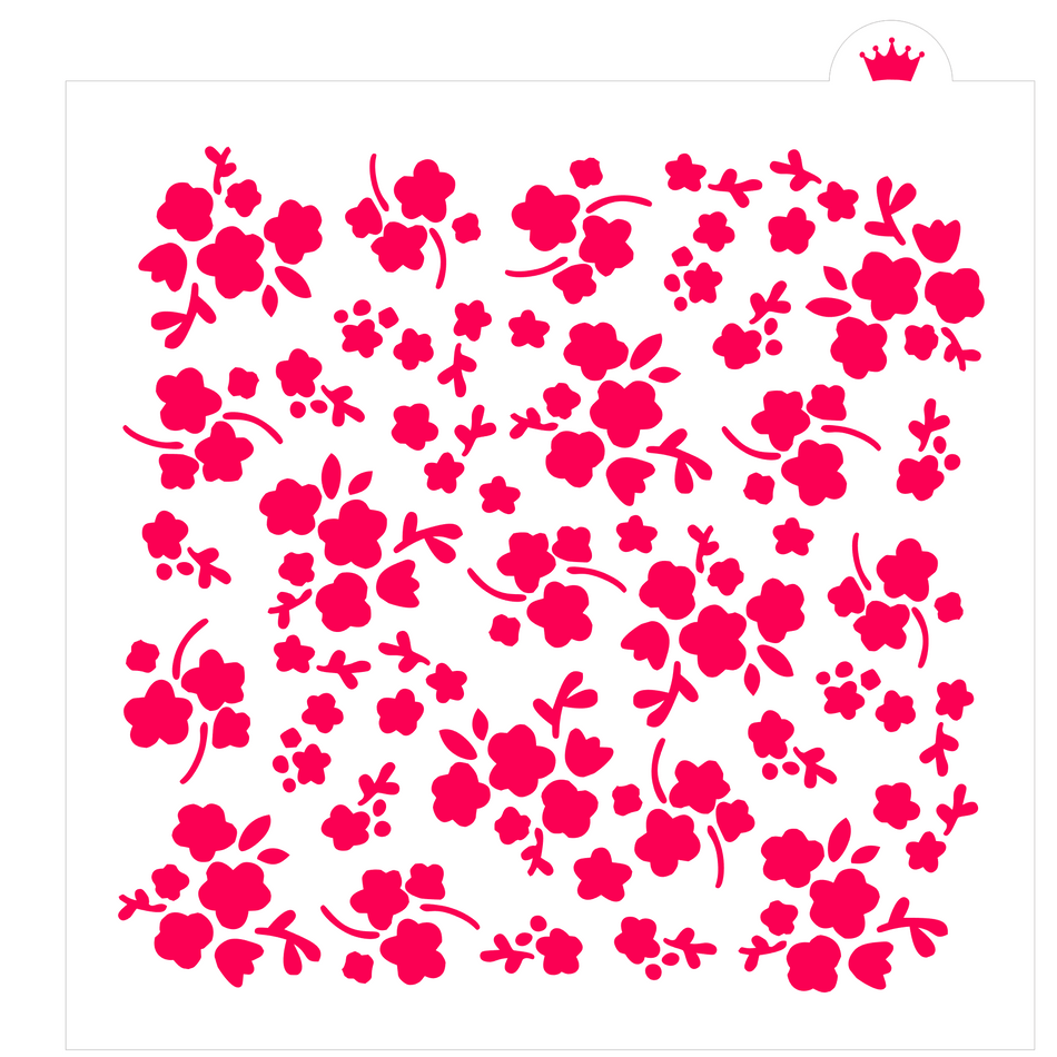 Mini Blooms Stencil