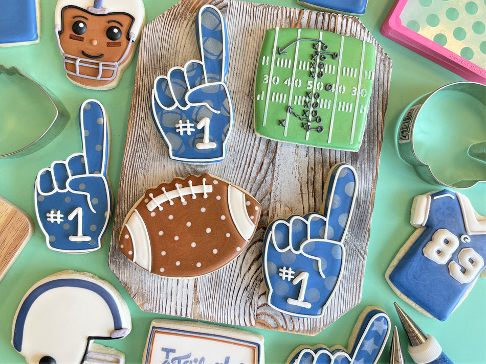 Foam Finger #1 Cookie Cutter