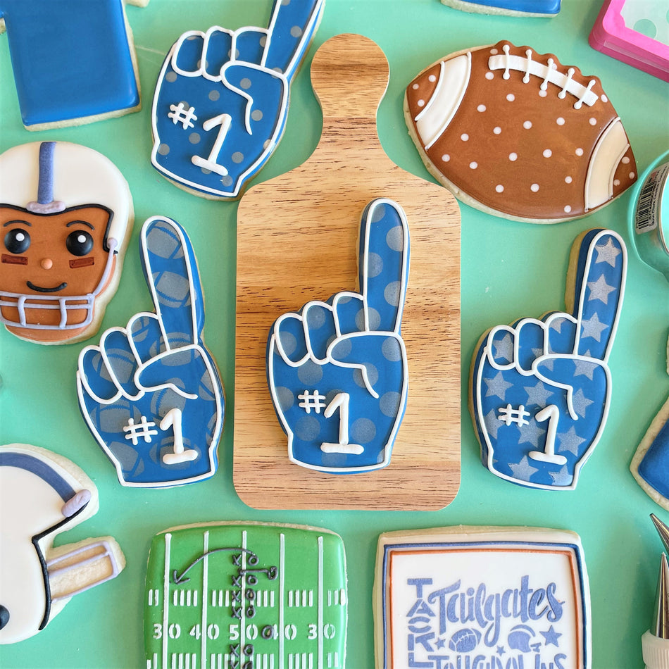 Foam Finger #1 Cookie Cutter