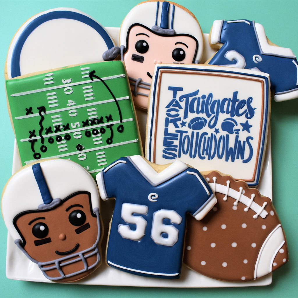 Football Cookie Decorating Kit