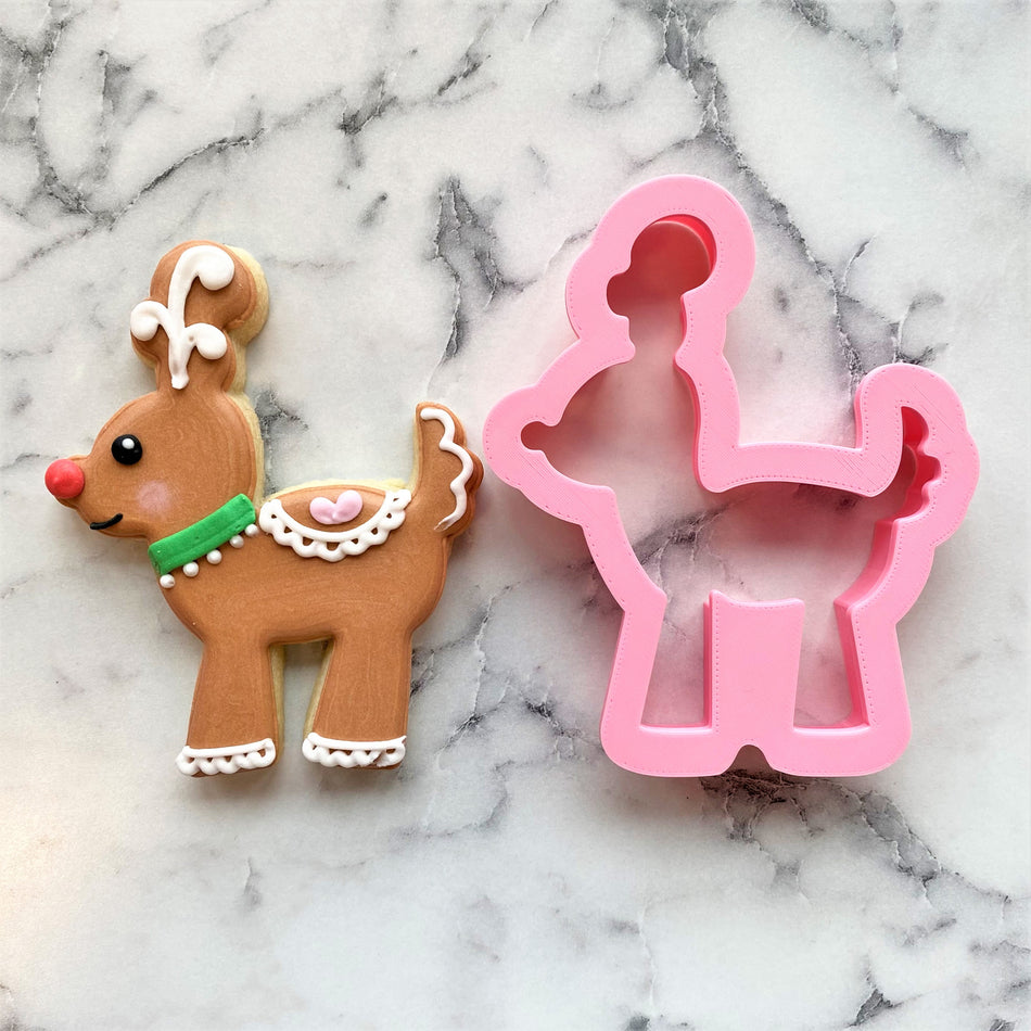 Gingerbread Reindeer Cookie Cutter