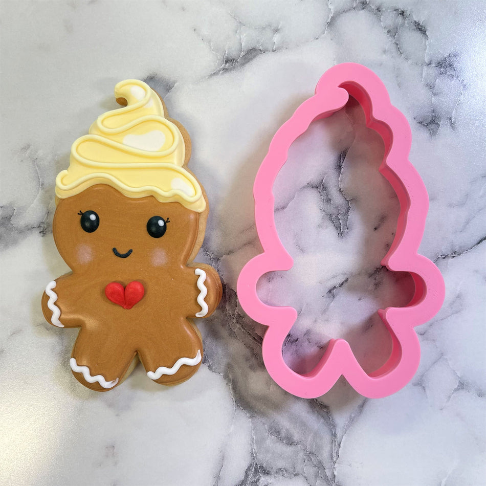 Gingerbread with Icing Cookie Cutter