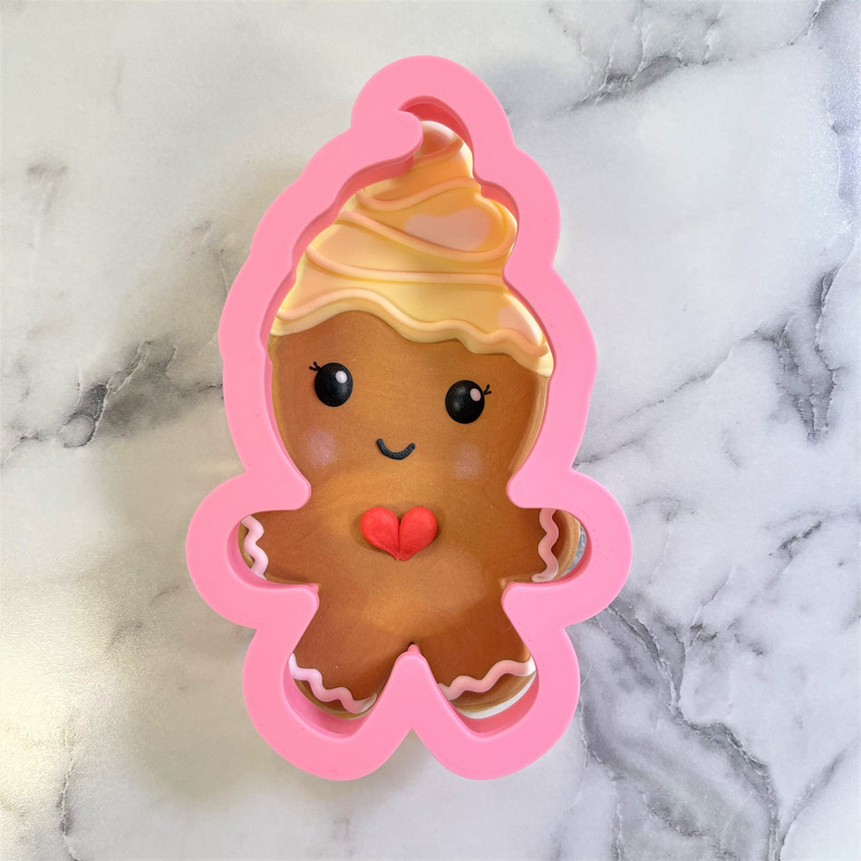 Gingerbread with Icing Cookie Cutter