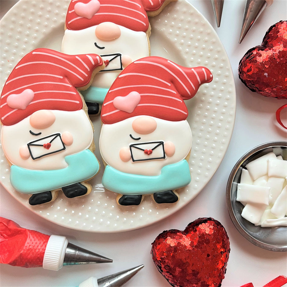 Gnome Valentine Cookie Decorating Kit