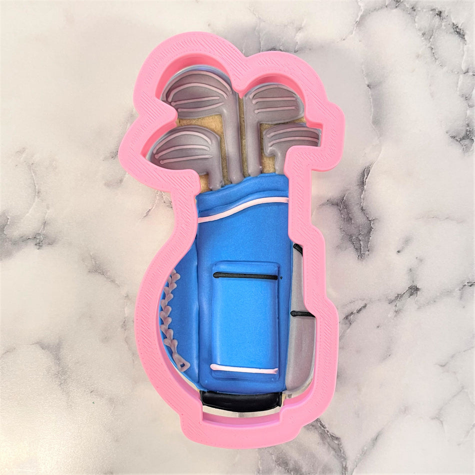 Golf Bag Cookie Cutter