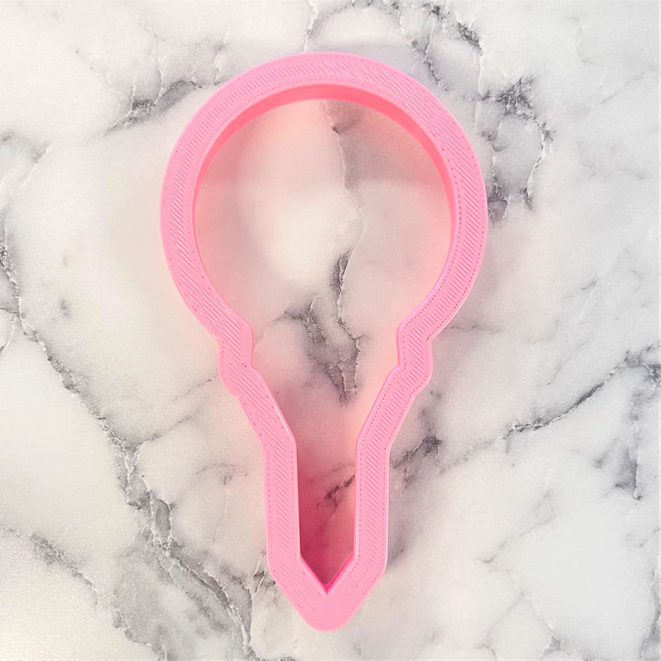 Golf Ball with Tee Cookie Cutter