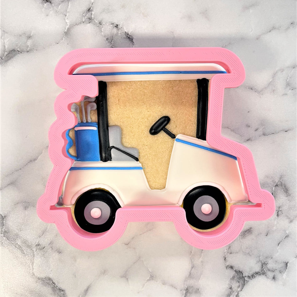 Golf Cart Cookie Cutter