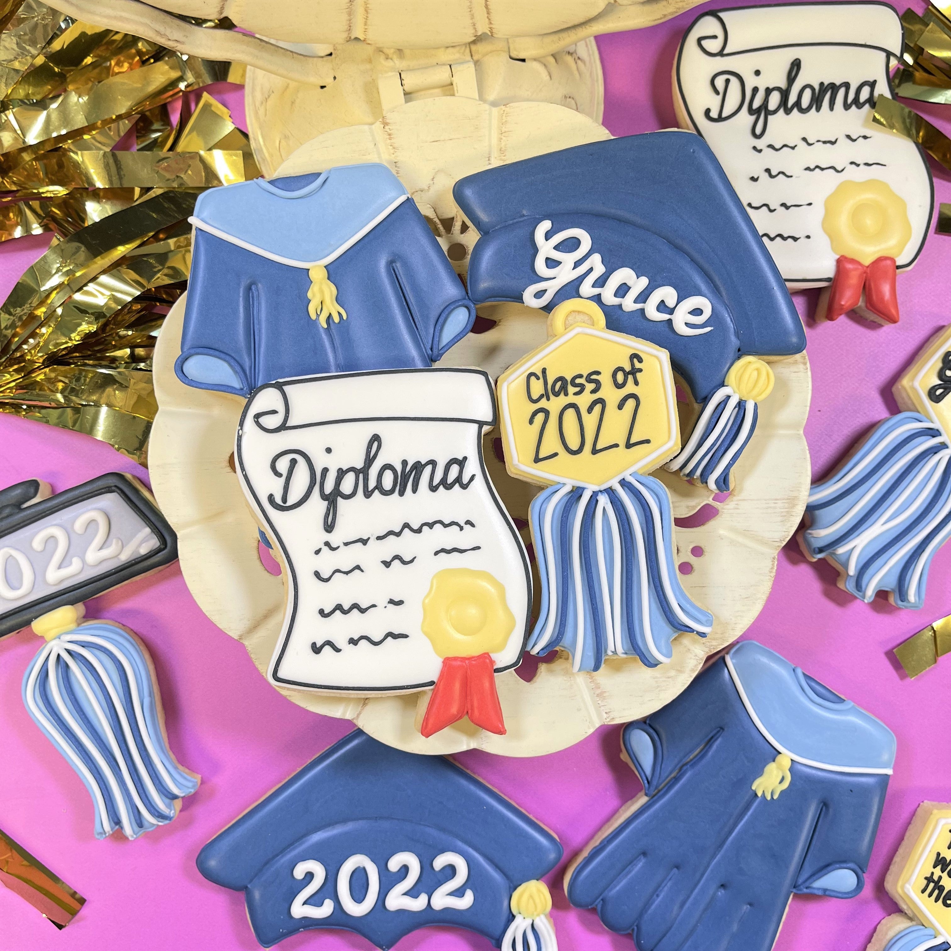 Diploma with Seal Cookie Cutter