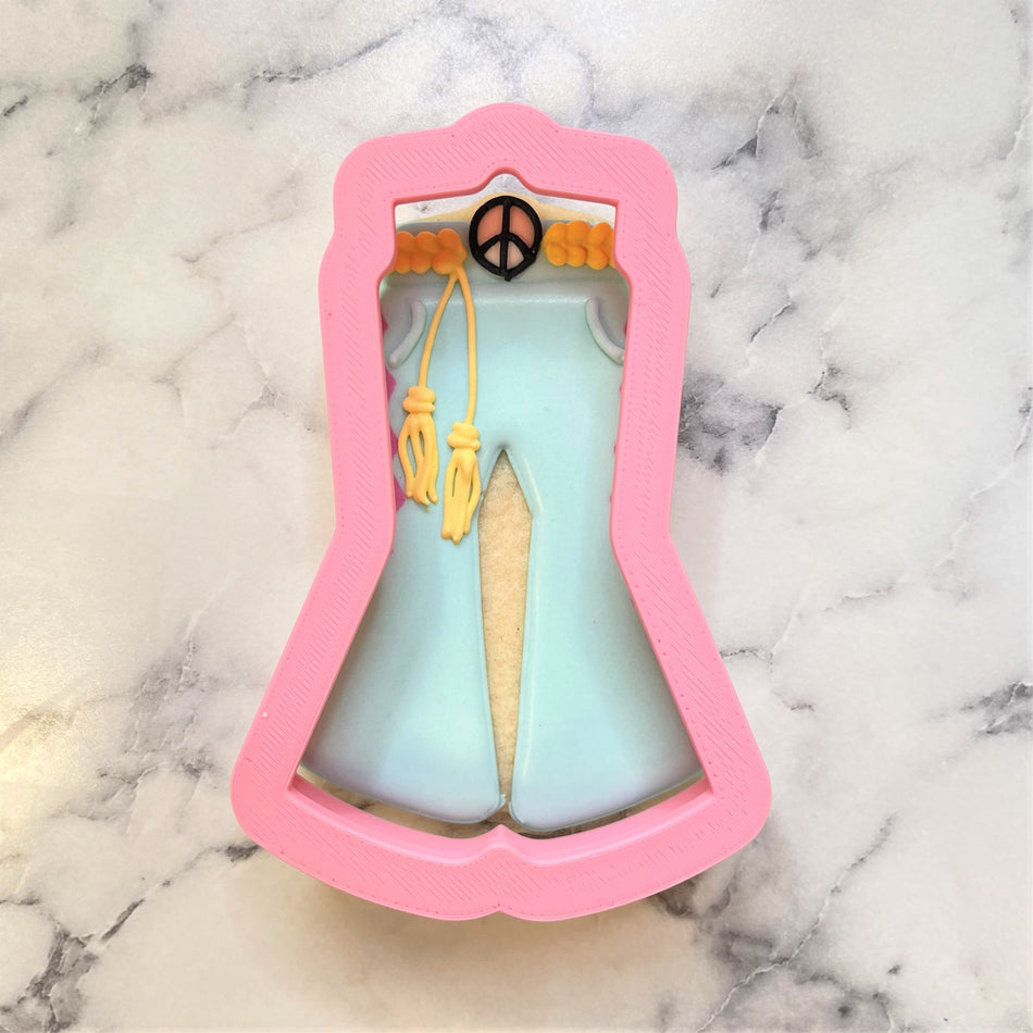 Groovy Bell-Bottoms Cookie Cutter