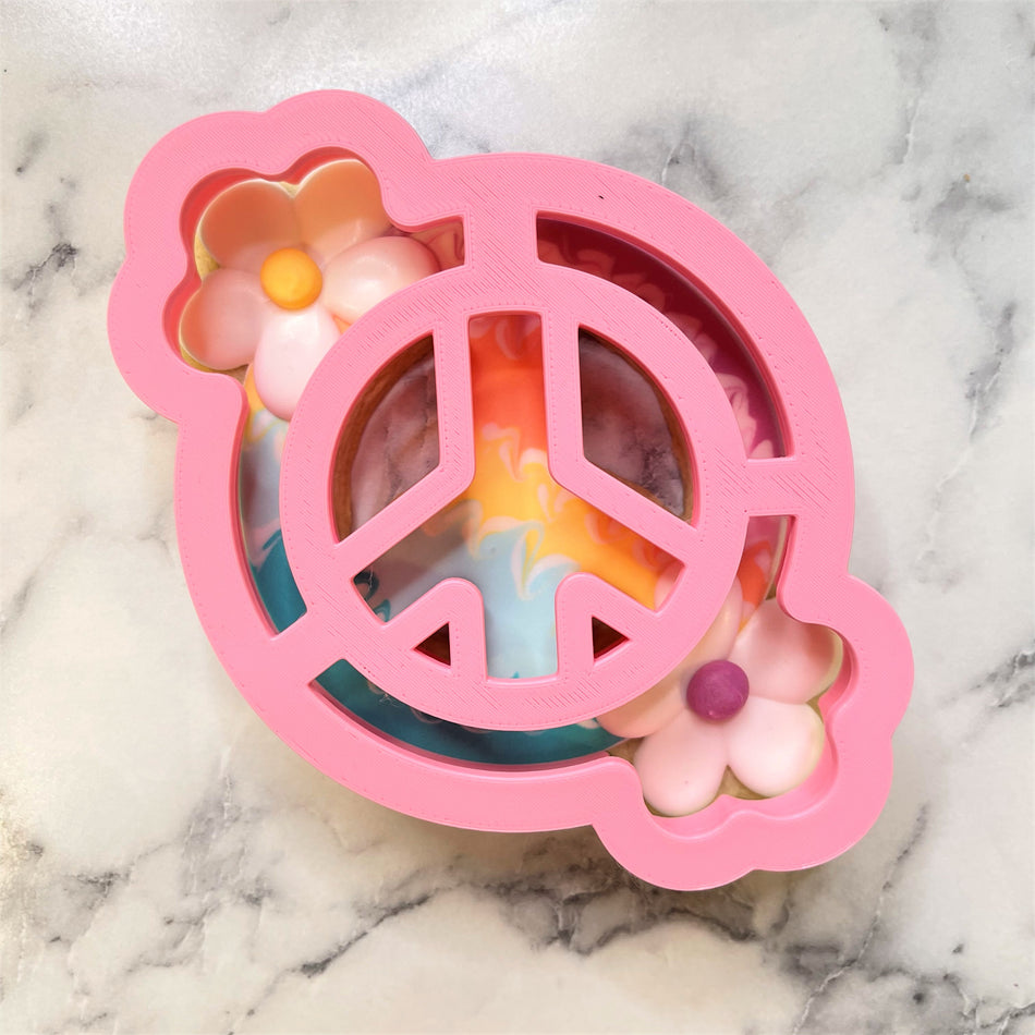Groovy Peace Sign Cookie Cutter