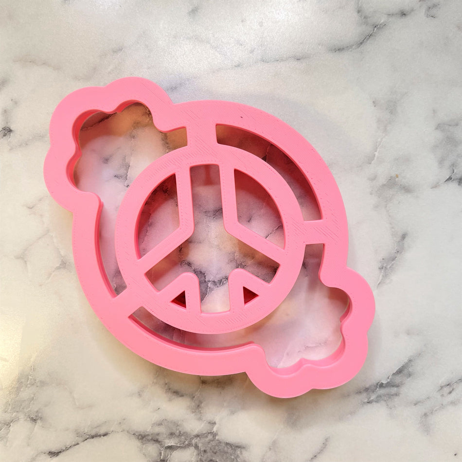 Groovy Peace Sign Cookie Cutter