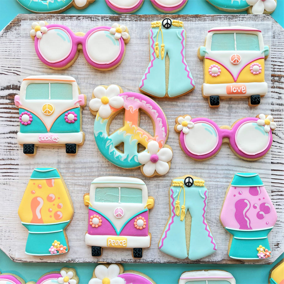 Groovy Cookie Decorating Kit and Digital Decorating Guide