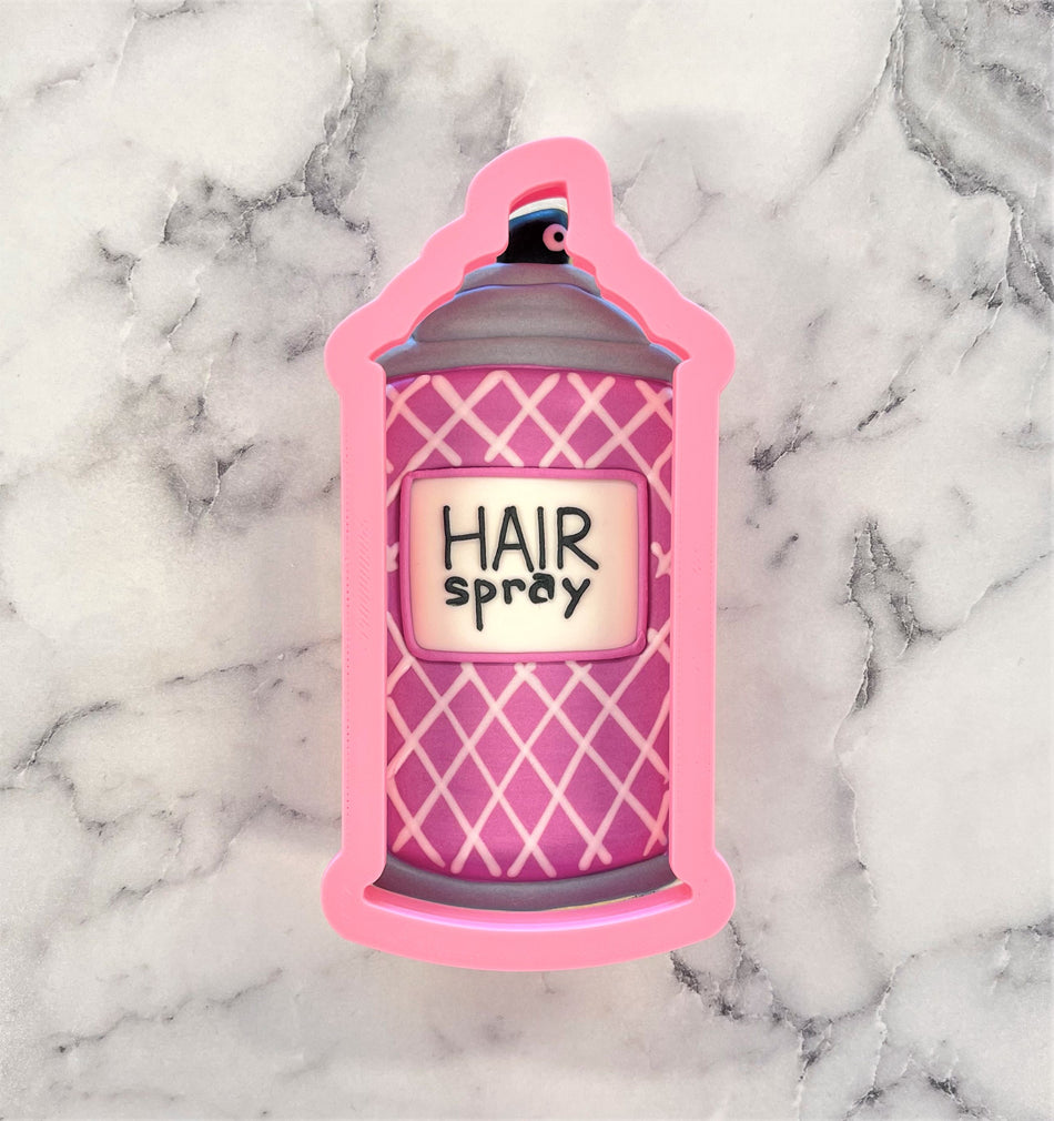 Hair Spray Cookie Cutter