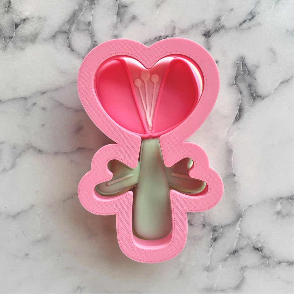 Heart Flower Cookie Cutter